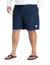 Columbia Big & Tall Pfg Rambler Swim Trunks In Collegiate Navy