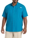 Columbia Big & Tall Pfg Tamiami Ii Sport Shirt In Blue Echo