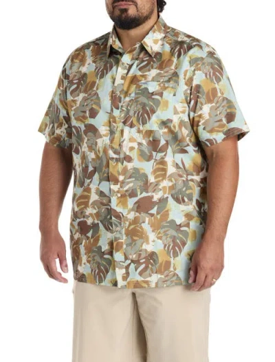 Columbia Big & Tall Slacktide Palms Sport Shirt In Multi