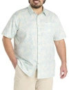 Columbia Big & Tall Super Slack Tide Camp Shirt In Lemon Wash