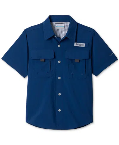 Columbia Kids' Big Boys Bahama Ii Short-sleeve Shirt In Black