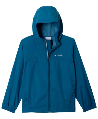 Columbia Kids' Big Boys Glennaker Rain Jacket In Blue