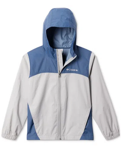 Columbia Kids' Big Boys Glennaker Rain Jacket In  Grey,dark Mountain