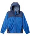 Columbia Big Boys Glennaker Rain Jacket In Mountain Blue,collegiate Navy
