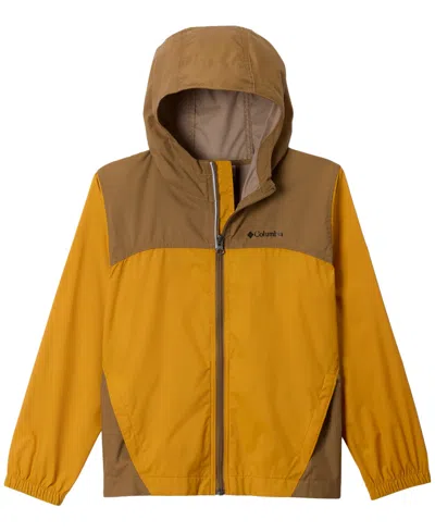 Columbia Kids' Big Boys Glennaker Rain Jacket In Yellow