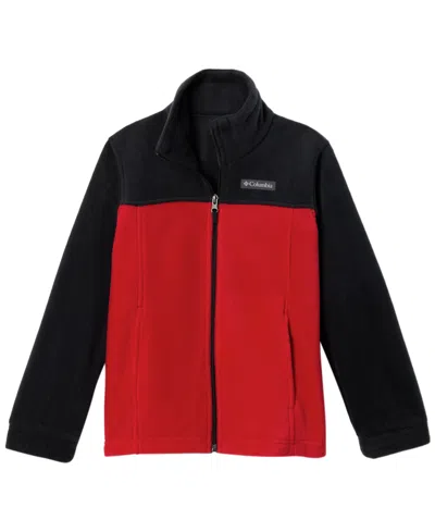 Columbia Big Boys Steen's Mountain Ii Fleece In Red