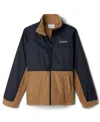 Columbia Big Boys Steens Mt Ii Overlay Fleece Jacket In Multi