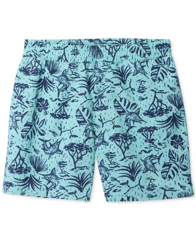 Columbia Kids' Big Boys Super Backcast Ii Swim Shorts In Gray