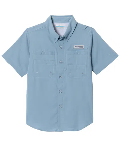 Columbia Kids' Big Boys Tamiami Short Sleeves Shirt In Blue
