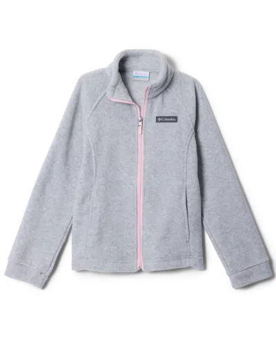 Columbia Kids' Big Girls Benton Springs Full-zip Fleece Jacket In Gray