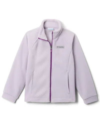 Columbia Kids' Big Girls Benton Springs Full-zip Fleece Jacket In Purple
