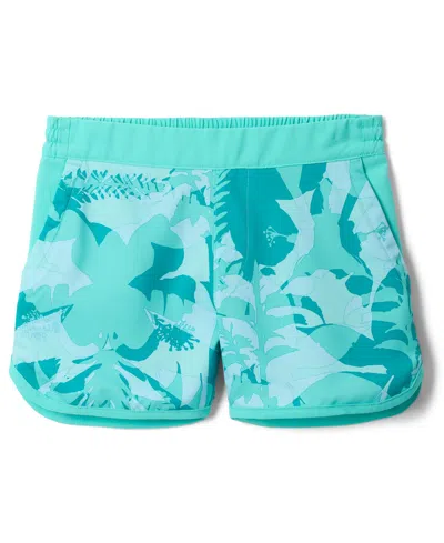 Columbia Kids' Big Girls Sandy Shores Board Shorts In Blue