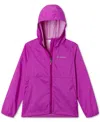 Columbia Big Girls Switchback Ii Water-resistant Jacket In Bright Plum
