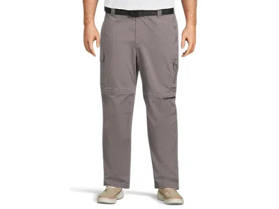 Columbia Big Tall Silver Ridgetm Utility Convertible Pants In Gray