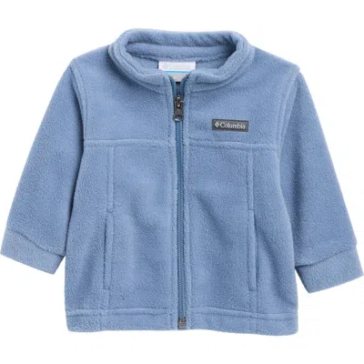 Columbia Babies'  Birch Falls Full Zip Fleece Jacket In Blue