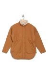 Columbia Birchwood™ Ii Faux Shearling Lined Quilted Jacket In Camel Brown