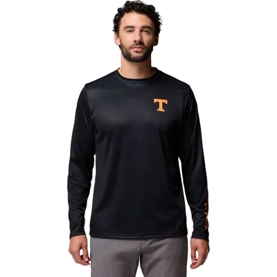 Columbia Black Tennessee Volunteers Phg Terminal Shot 3-hit Long Sleeve T-shirt