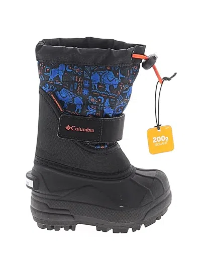 Pre-owned Columbia Kids' Boots In Black