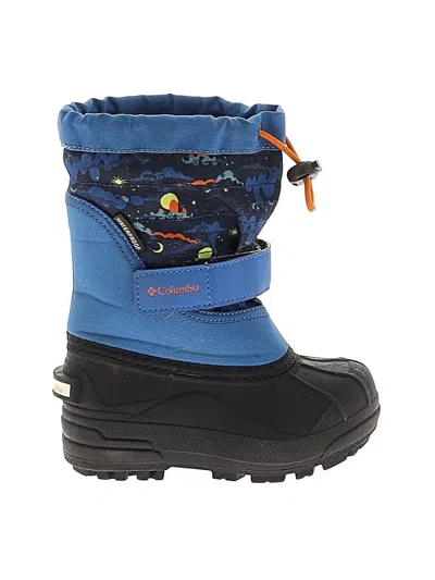 Pre-owned Columbia Kids' Boots In Blue