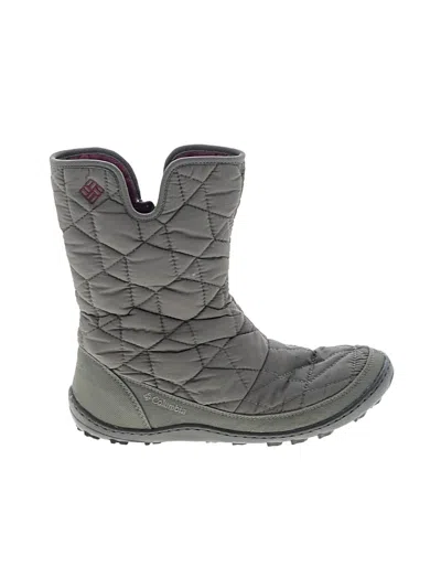 Pre-owned Columbia Boots In Gray