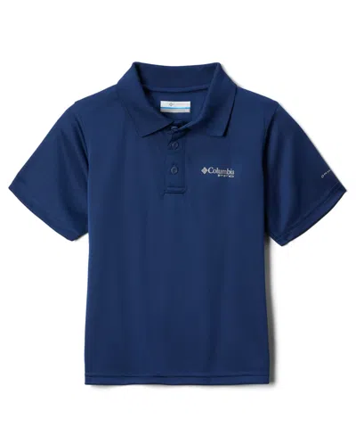Columbia Kids' Boys' 6-16 Slack Tide Short-sleeve Polo Shirt In Blue
