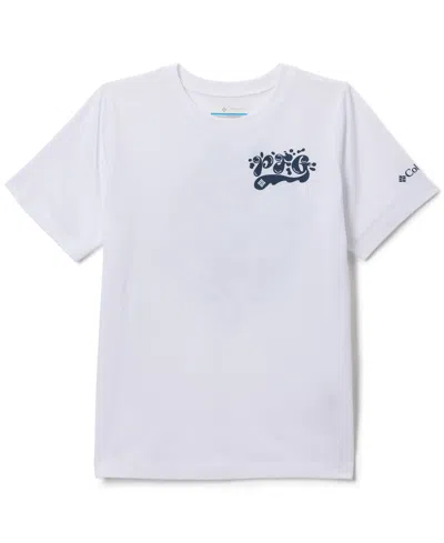 Columbia Kids' Boys' 7-16 Palm Waves Short-sleeve T-shirt In White
