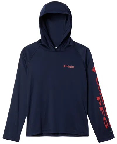 Columbia Kids' Boys' 8-20 Terminal Tackle Hoodie In Blue