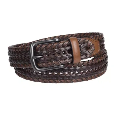 Columbia Braided Mens Belt In Brown