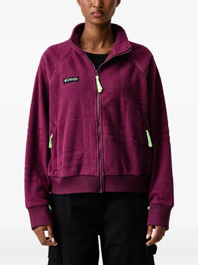 Columbia Bugaboo 1986 Panelled Jacket In Purple