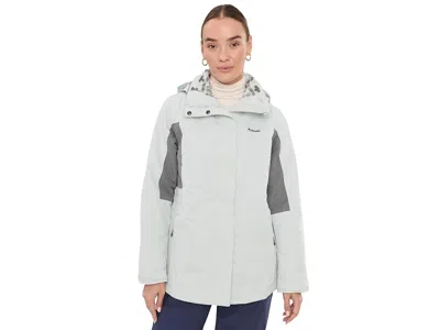 Columbia Bugaboo Iv Fleece Interchange Jacket Women's Coat Tea Light/sedona Sage: 2xl, Polyester In Multi