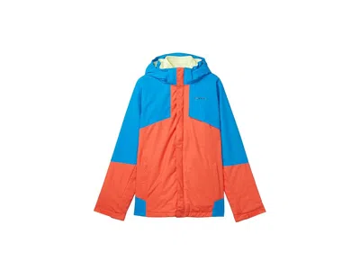 Columbia Bugabootm Iii Fleece Interchange Jacket (little Kid/big Kid) Boy's Clothing Zing/compass Blue/citron In Multi