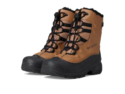 Columbia Bugaboottm Celsius (toddler/little Kid/big Kid) Kid's Shoes Elk/black : 6 Big Kid M, Leather/textile In Multi