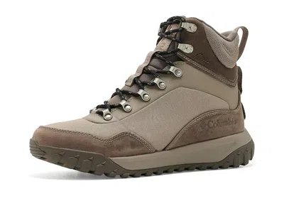 Columbia Burnsider Omni-heat Infinity Men's Hiking Boots Wet Sand/khaki: 9.5 D - Medium, Textile In Gray