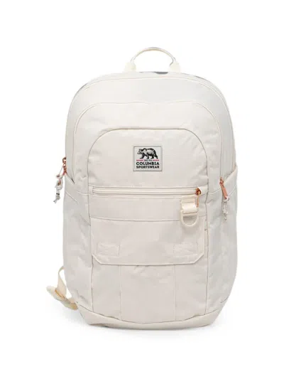 Columbia Buxton Logo-patch Backpack In Neutral