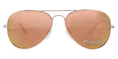 Columbia C113sp Norwester 770 Men's Sunglasses Gold Size 59 In Brown