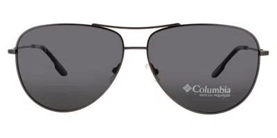 Columbia C116sp Trailstorm 070 Men's Sunglasses Gunmetal Size 62 In Black