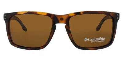 Columbia C524sp Holston Ridge 242 Men's Sunglasses Tortoiseshell Size 58 In Brown
