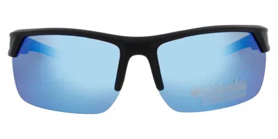 Columbia C536sp Peak Racer 003 Men's Sunglasses Black Size 70 In Neutral