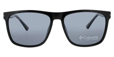 Columbia C550sp Boulder Ridge 001 Men's Sunglasses Black Size 57