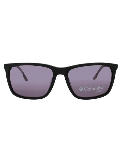 Columbia C566 S Sunglasses In Matte Black - Purple Tint
