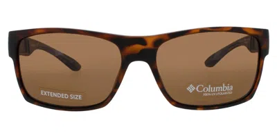 Columbia C566sp Brisk Trail 240 Men's Sunglasses Tortoiseshell Size 61 In Brown