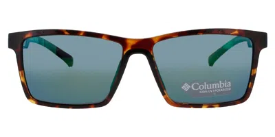 Columbia C569sp Triple Canyon 242 Men's Sunglasses Tortoiseshell Size 55 In Brown