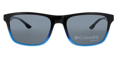 Columbia C571s 004 Men's Sunglasses Blue Size 57 In Black