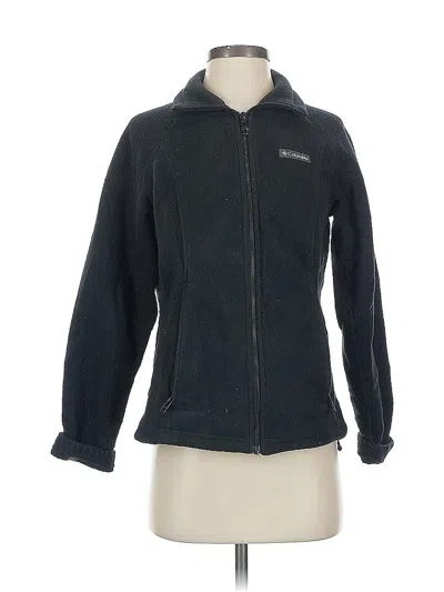 Pre-owned Columbia Cardigan Sweater In Black