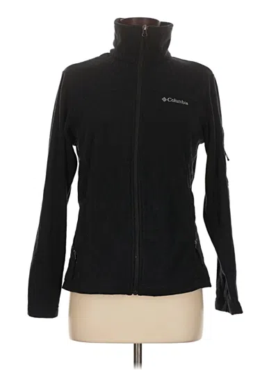 Pre-owned Columbia Cardigan Sweater In Black