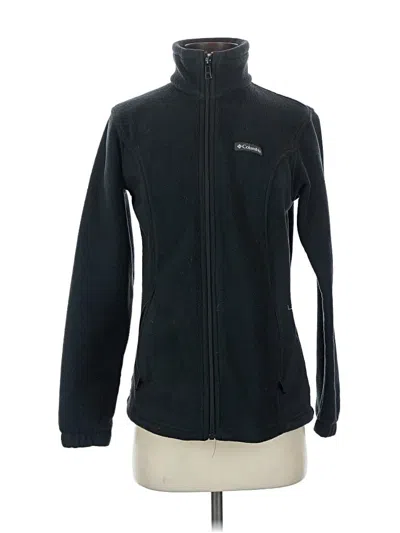 Pre-owned Columbia Cardigan Sweater In Black