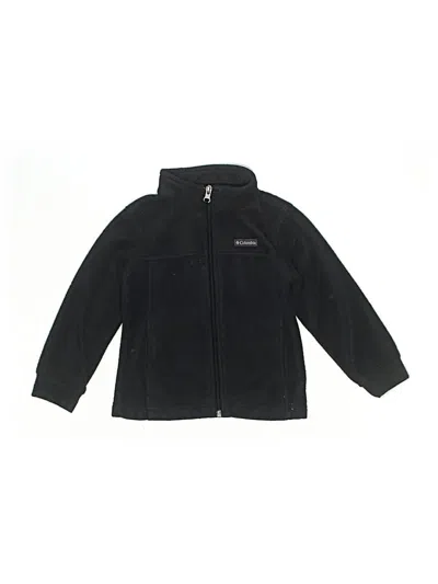 Pre-owned Columbia Kids' Cardigan Sweater In Black