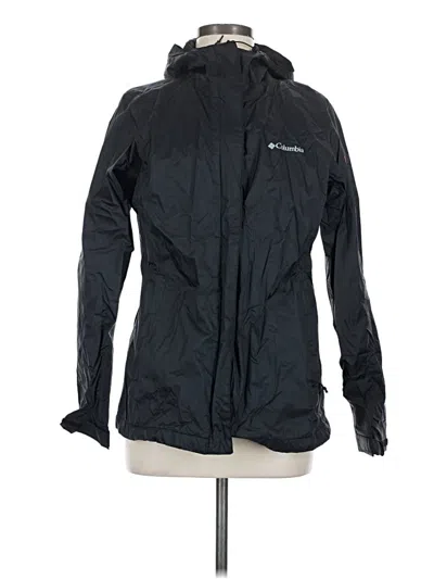 Pre-owned Columbia Cardigan Sweater In Black