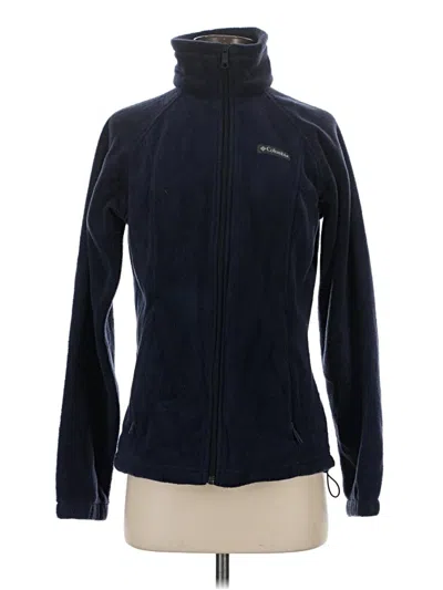 Pre-owned Columbia Cardigan Sweater In Blue