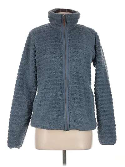 Pre-owned Columbia Cardigan Sweater In Blue